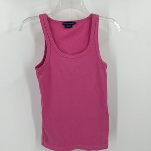 RALPH LAUREN Pink Tank Top (L)